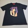 Shoe Palace Music T-Shirt Aaliyah Share My World Tour 1997 Modern Mens 2XL Black Unisex T-Shirt