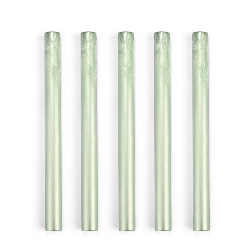 

13 см длиной 5 шт DIY восковые палочки для плавления клеевого пистолета восковые палочки свадебные приглашения воск для модного подарка светло-зеленый