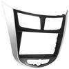 7 / 6.5 Inch 2 Din Car Dashboard Frame Radio Fascia MP5 Adapter Panel For Hyundai I-25 / Accent / Solaris / VERNA 2010+-A99D