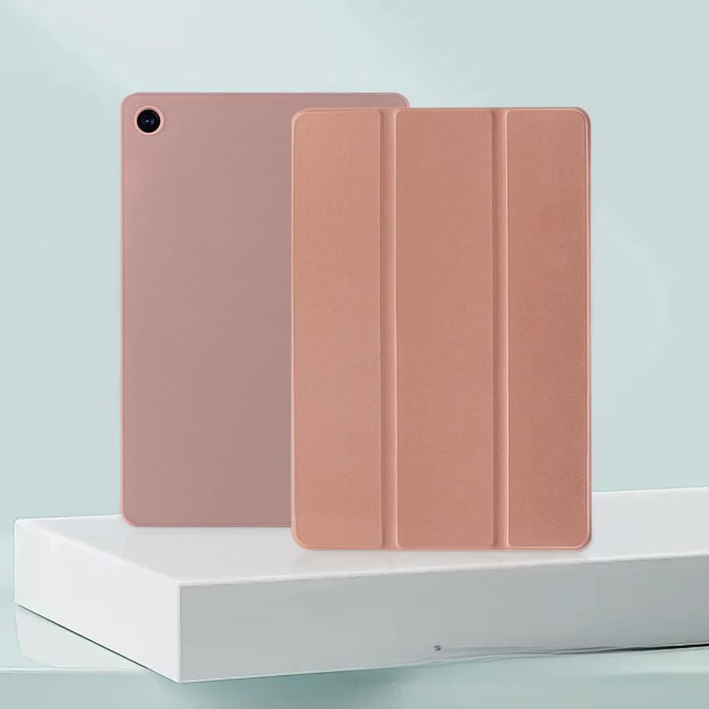 FOR Galaxy tabA8 tablet A9plus protective case S9FE leather T500 Tri-Fold T505 sleep mode TPU soft