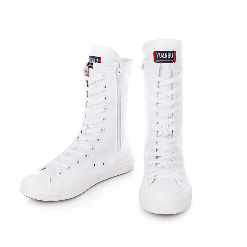 Сапоги Женские ботинки Обувь Ботильоны Холщовые сапоги Повседневная обувь Студенческая обувь 34