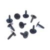 ECF41 10 Pieces Headlight Screw In Retainer Black for VW 7H0915450