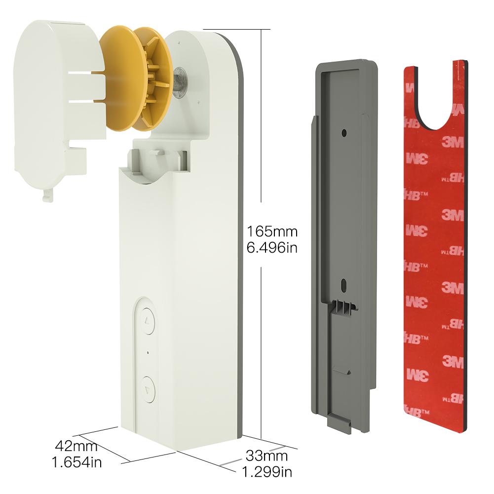 ZigBee Smart DIY Motorized Roller Blinds Shades Drive Motor Hub Tuya Smart Life APP Alexa Google Home Voice Control