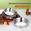 Lainuo Stainless Steel Flat Bottom Round Tray