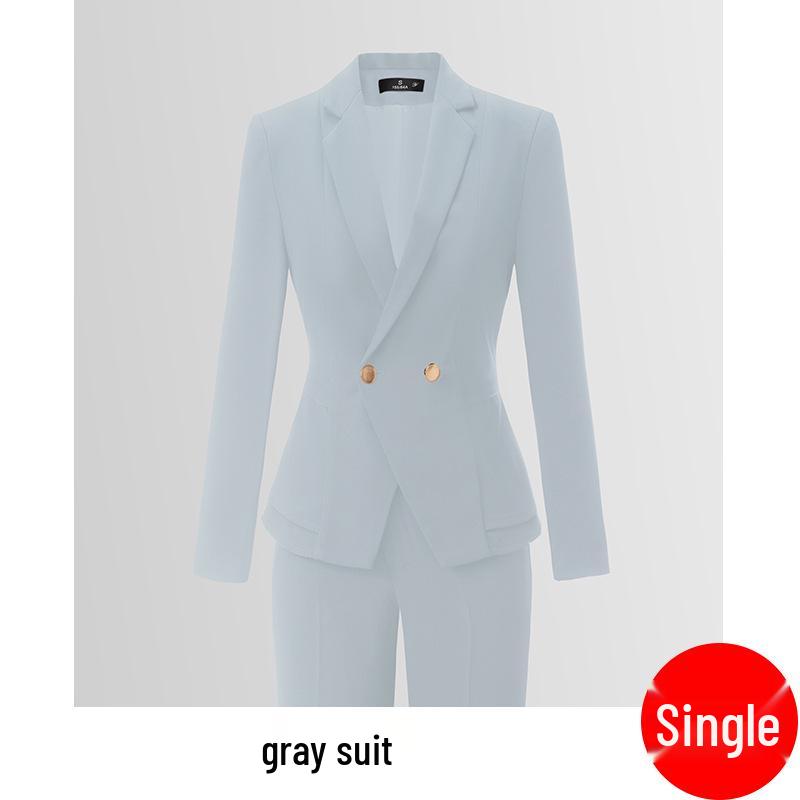 

Новое поступление Осенне-Зимний Профессиональный Костюм: Формальная, Модная Рабочая Одежда для Универсальной Поездки на Работу и Собеседований XL