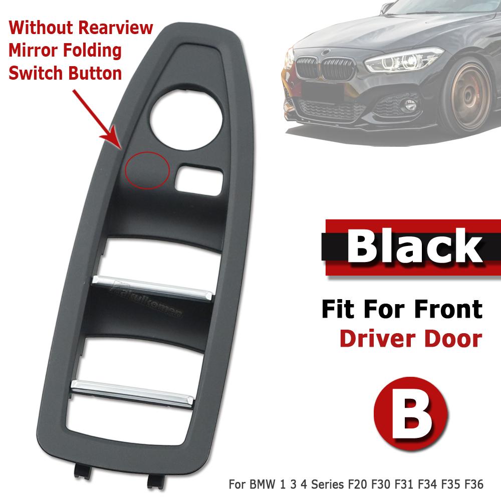 LHD RHD Car Interior Door Window Regulator Button Cover Trim For BMW 1 3 4 Series F20 F30 F31 F34 F35 F36 2012 2013 2014-2018