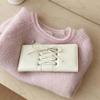 Card Pouch Portable Strap Bow Wallet PVC Multiple Card Balletcore Card Bag Solid Color Fashion Long Leather Purse Dating