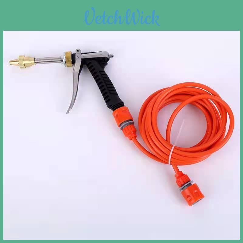 Automotive High Pressure Water Gun With Quick Attach Copper Head And Durable Plastic Handle