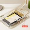 Foldable Document Bag Transparent Handbag New Book Storage Bag