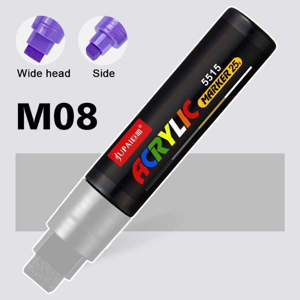 Large Capacity Acrylic Marker Pen 8MM/15MM Line Width Wide Head Marker Pen Advertising Poster