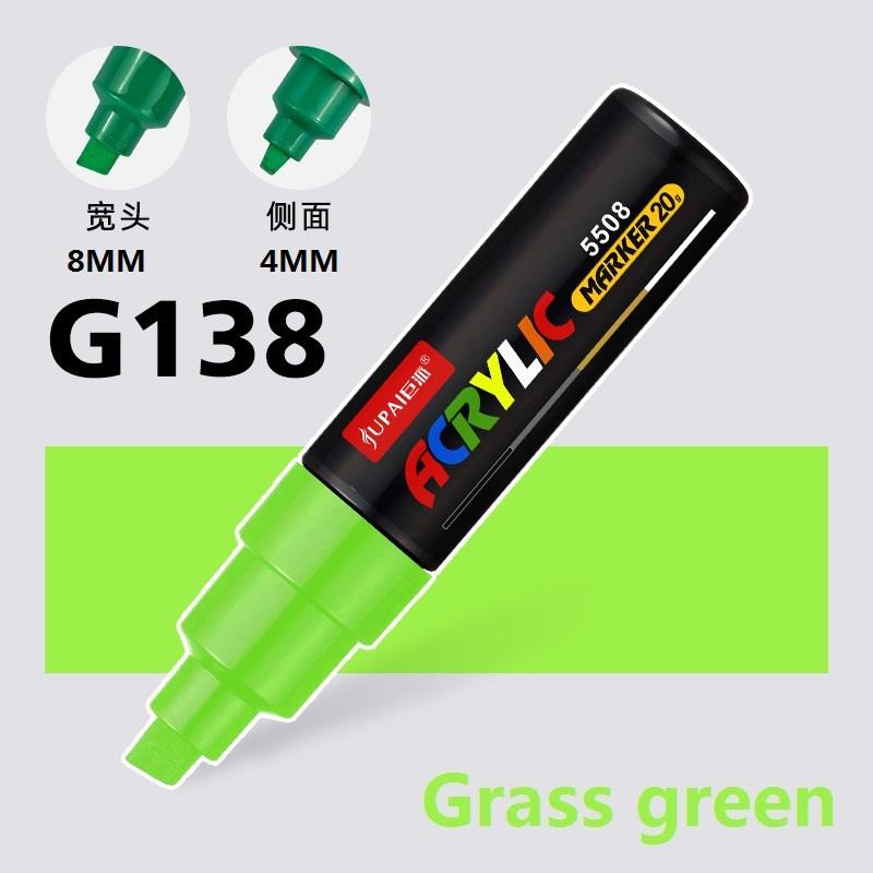 15 Farben Größere Kapazität Acryl-Marker Stifte, Ultra-breiter Kopf 15MM/8MM Graffiti, Malerei, Zeichnen, Werbeplakate Kunstbedarf