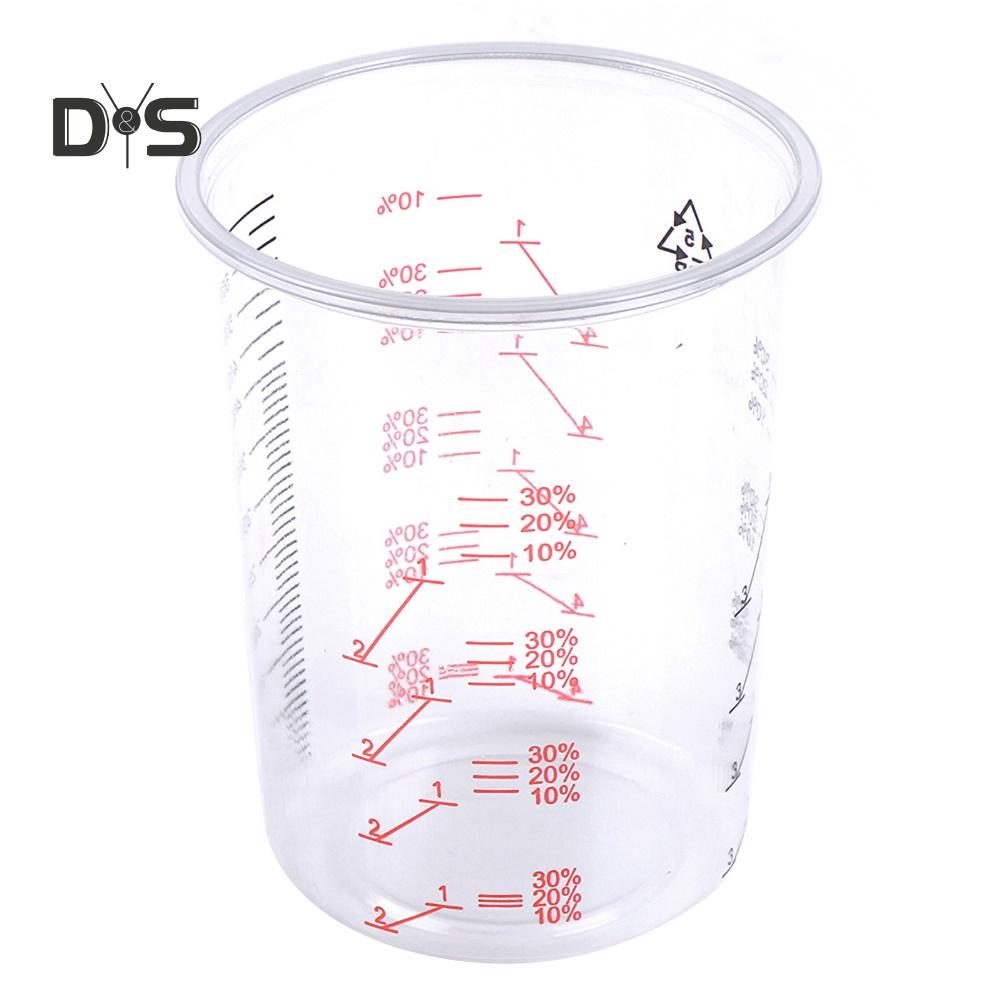 DYS TOOL SHOP Klar plastmaling Væskeblanding Gradert målebeholder