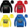 Fortnite Kids Hoodie Boys Girls Jumper Sweatshirt Pullover Jumpsuit With Comfortable Cotton Blend Fabric