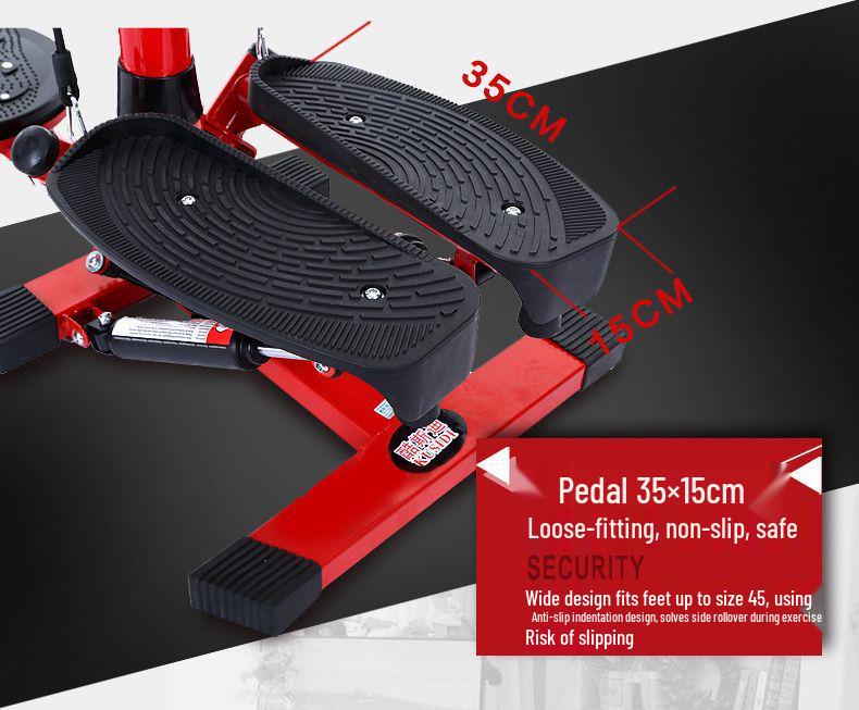 Multifunctional Silent Stepper with Twist Waist and Pull Rope