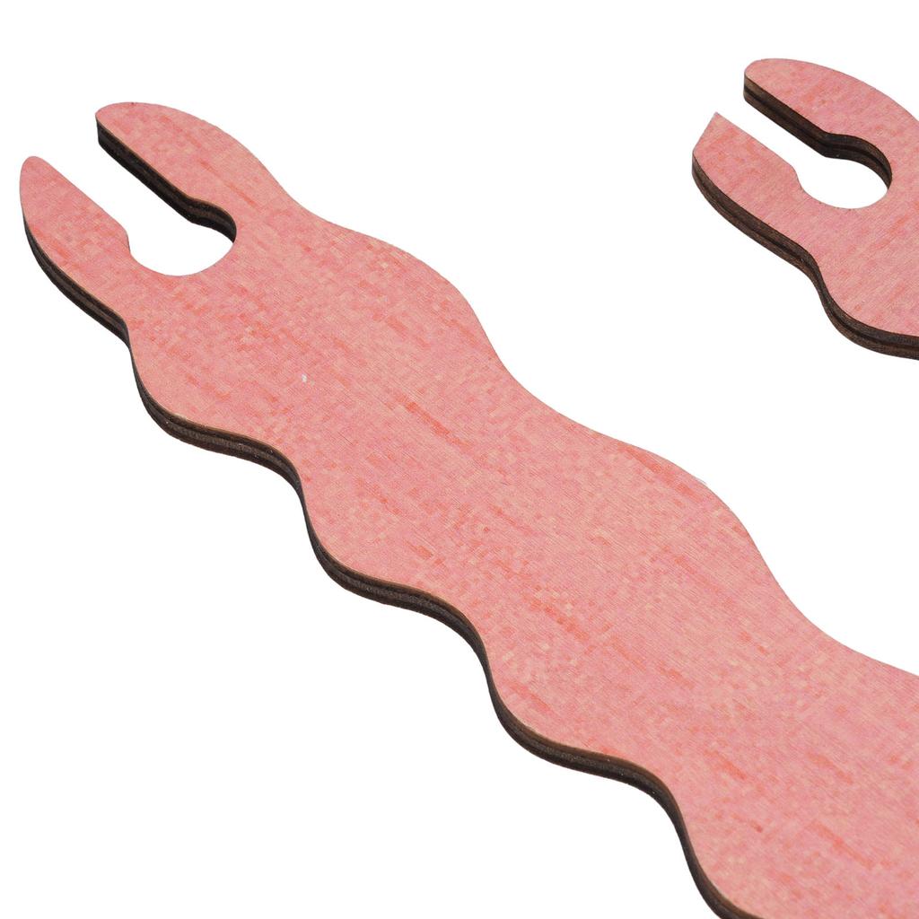 Webschiffchen Webstöcke Kiefernholz Wellendesign Multifunktionale Holz Hand Webstöcke für Decken Hüte Schals