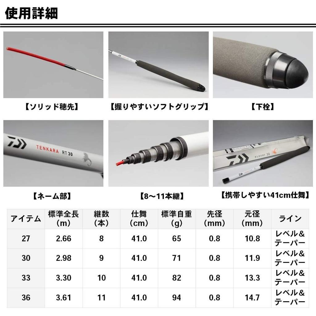 Daiwa Tenkara RT 30 Mountain Stream Fishing Rod