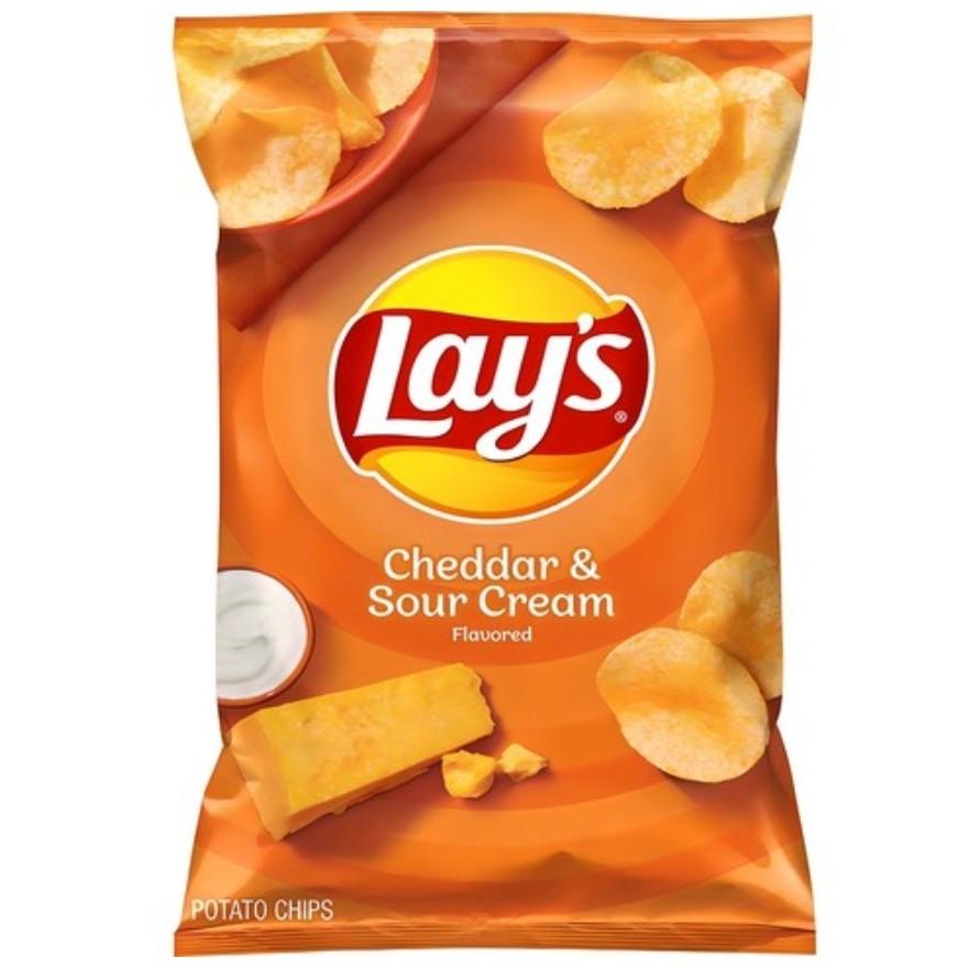 [Lay's] Klasyczne chipsy ziemniaczane / Chipsy ziemniaczane Cheddar i Kwaśna śmietana (42,5g/184,2g), Koreańskie przekąski