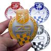 3D Aluminum Car Rear Trunk Fender Emblem Badge Sticker Decals for Abarth 500 124 Punto Ducato Palio Bravo Accessories