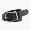 New Korean-style Fashionable Alloy Buckle Women's Belt, Versatile Jeans, Decorative Strap, Smooth and High-end Waist Belt for Women