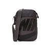 Heritage 2.0 Large Logo Print Zipper Closure Polyester Shoulder Crossbody Bag Unisex Bags Black Gray BA6344-082