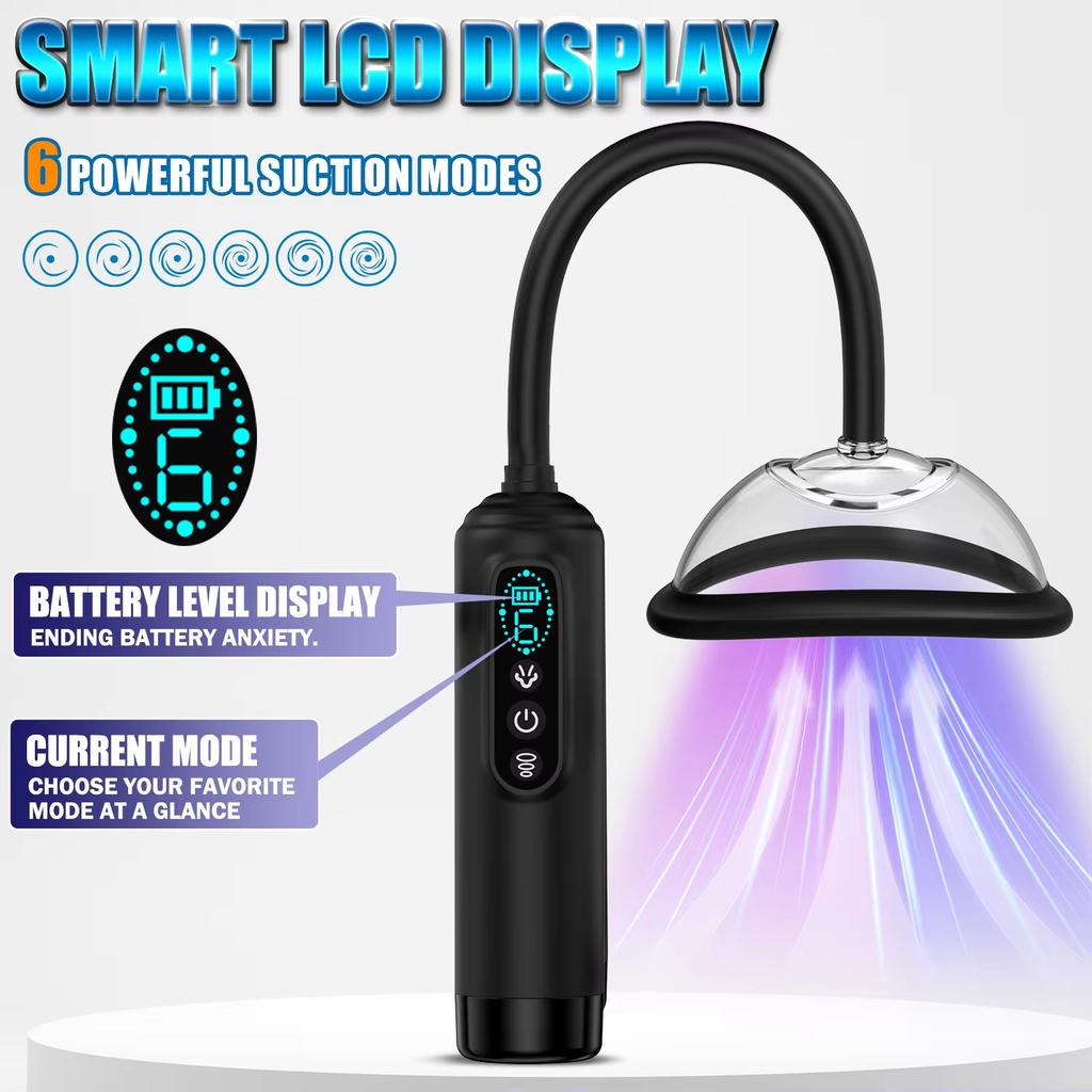 Electric Pussy Pump Vagina Clitoris Sucker Breast Messager for Women Clit Vibrator Remote Nipple Enlarge Vacuum Pump Cover