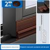 2M Soundproofing Sliding Door Sealant Strips Dustproof Windproof Window Sealant Strips Rubber Street-Facing Screens