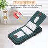 For iPhone 16 Pro Max Case Card Holder Kickstand Leather + TPU Phone Cover with Shoulder Strap