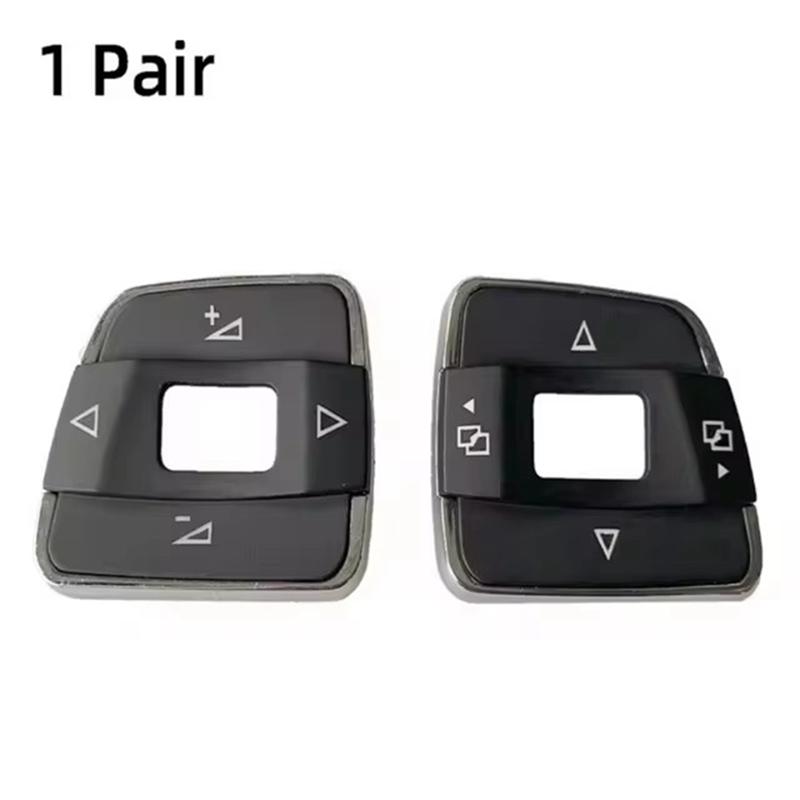 Stable-Car Multif Steering Wheel Switch Cap Volume Control Button Cover Trim For VW Passat B7 2011-2015