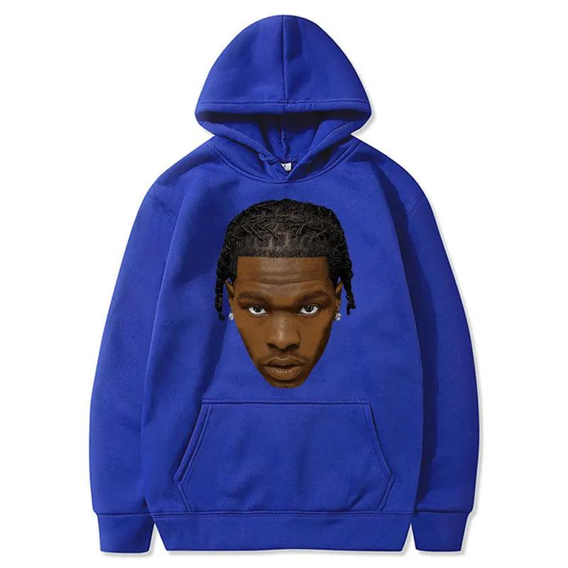 Hip Hop Rapper Lil Baby Graphic Hoodies Men Women Vintage Harajuku Long Sleeve Streetwear High Quality Loose Cool Pullover Male