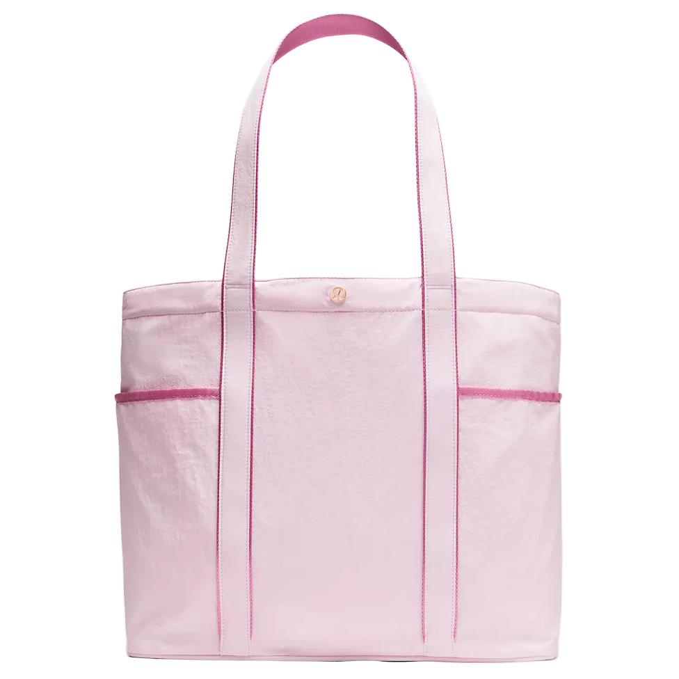 Lululemon Daily 20L Multi-Pocket Design Tote Bag Unisex Tote Bags Pink LU9BSDS-071449 Pink
