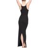 SKIMS Cotton Rib Long Cami Dress Women dresses Coal-Gray DR-MAX-5521W-SOT