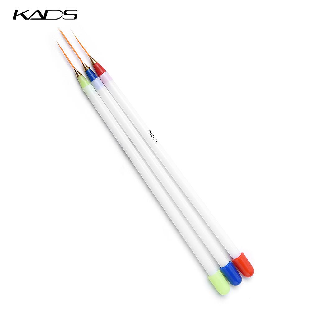 kads Acrylic Nail Art Brush Set UV Gel Painting Brushes Nail Brush Kit Drawing Gel Brush Nails Art Pen Tools Liner Dotting Pen