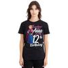 Frozen Unisex Adult Fearless Like Anna 12th Birthday T-Shirt