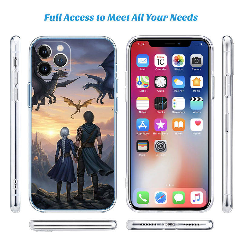 IR9 Fourth wing Case for Motorola E22S E7 G6 G7 G8 G9 Plus Power Play G10 G20 G04 E30 E40 E22 E20 E13 E15 G22 G23 G05 G75 G35 G55