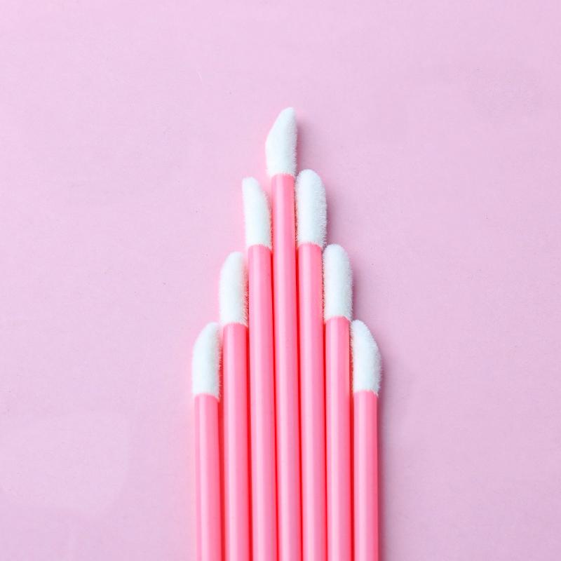 Wholsale QIWU 50 Pcs Wands Set Makeup Tools Lip  Applicator Eyelash Maquillaje Brush Lipstick  Brush Lash Extension Mascara