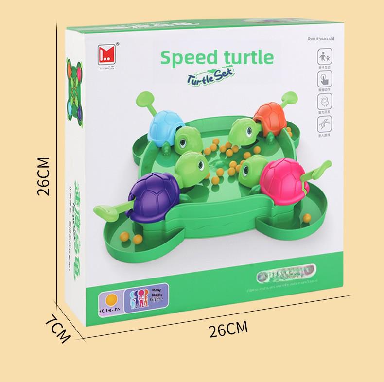 Turtle Munching Bean joc cu minge: Jucărie educativă interactivă părinte-copil