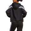 adidas Women's Future Icons 3-Stripes Full-Zip Hoodie Black HT4715