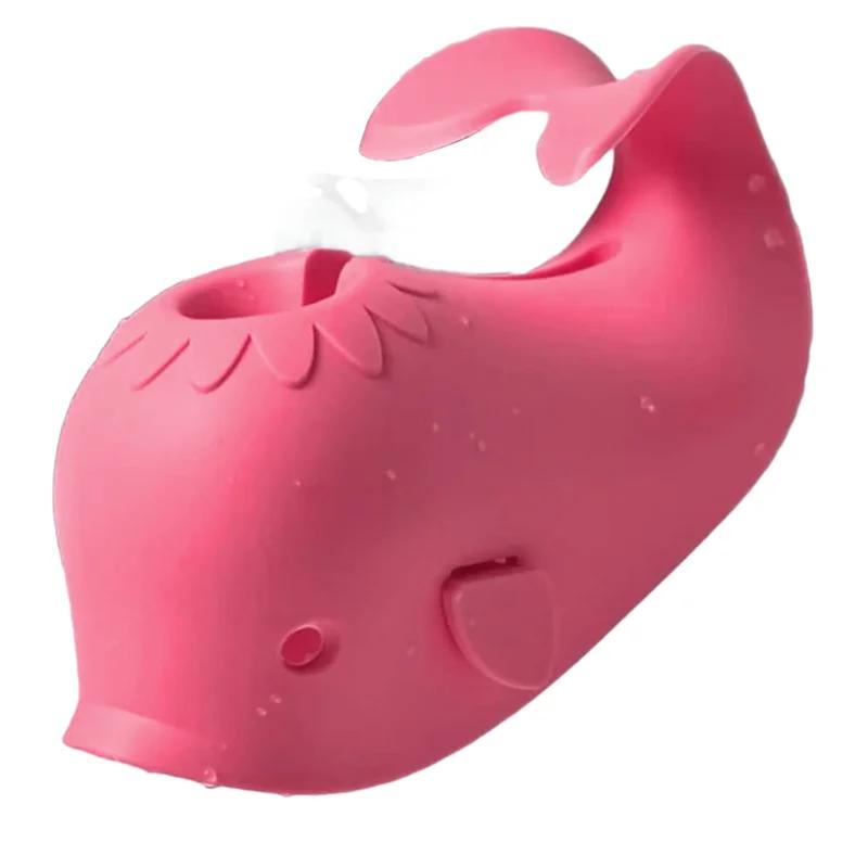 Children's Hot Water Bathroom Faucet Set, Silicone Bathtub Nozzle Protector, Faucet Extender, Kids Bathtub Safety Accessory