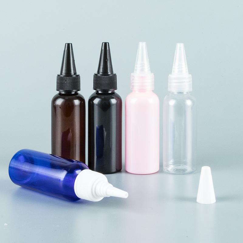 50ml Cosmetic Bottle with Pointed Cap for Essence or Lotion