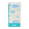 Sanrio Baby Organic Handkerchief with Fish and Sanrio W x D x 306614 Skin-Friendly Characters, Cotton, Approx. 9.9" 0.2" 9.9" H, Baby/Children's Gift,