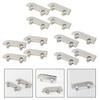 4PCS For Sliding Door Track Rollers Made of Stainless Steel Rust Resistant and Sturdy Design for Various Applications