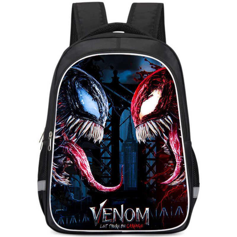 Versatile The Venom Last Dance Cartoon Pattern Backpack For School With High Durability And Comfort