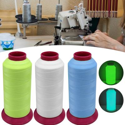 1 Rolle 1000 Yard Leuchtendes Nähgarn Wiederverwendbar Flexibel Handarbeit Leuchten