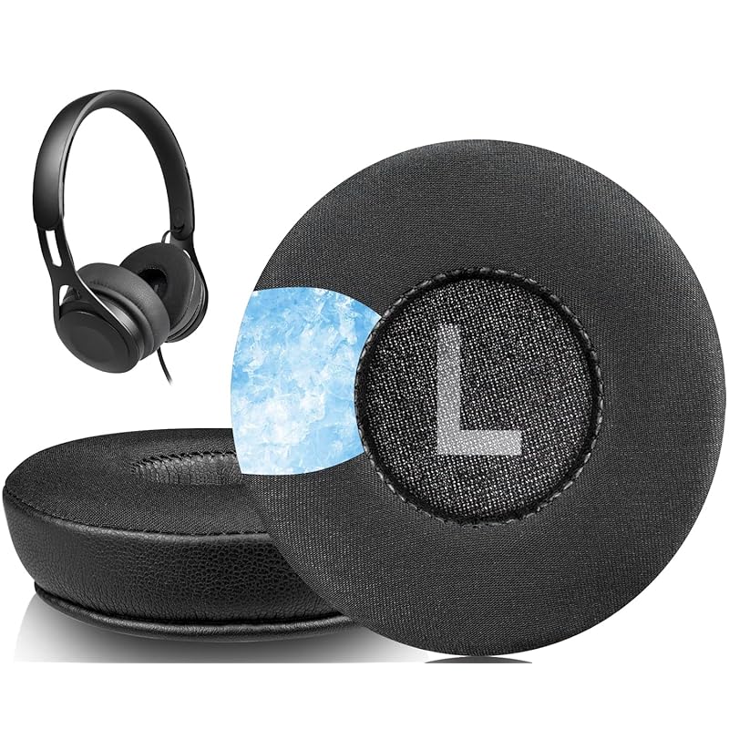 

SOULWIT cooling gel ear pads for Beats EP Wired On-Ear for headset exchange pad replacement ear cushion noise isolation foam ear cup earmuffs Cold