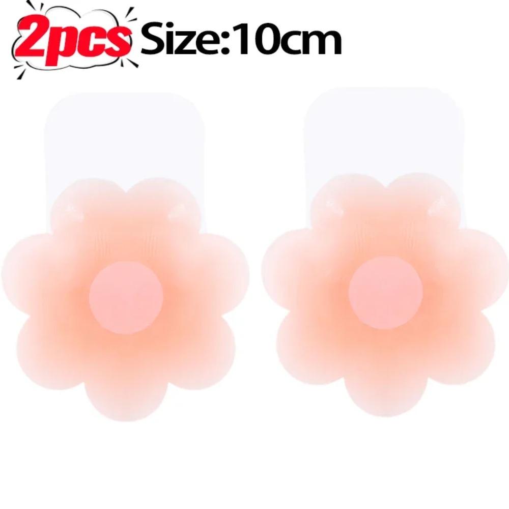 

Силиконовые накладки на соски Подтягивающие бюстгальтеры без бретелек Новые лепестки для груди 4