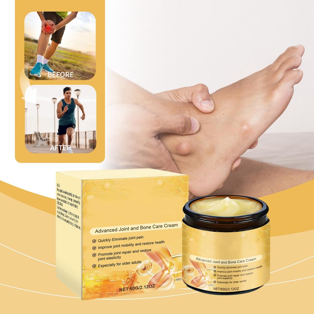 Joint Care Cream Gently Nourishes And Soothes Discomfort In Hands And Feet. Portable Massage, External Application Care Cream.