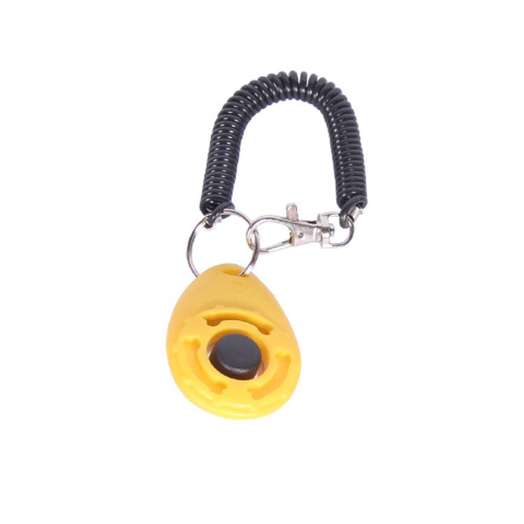 Round Water Drop Dog Training Clicker - Pet Sound Device