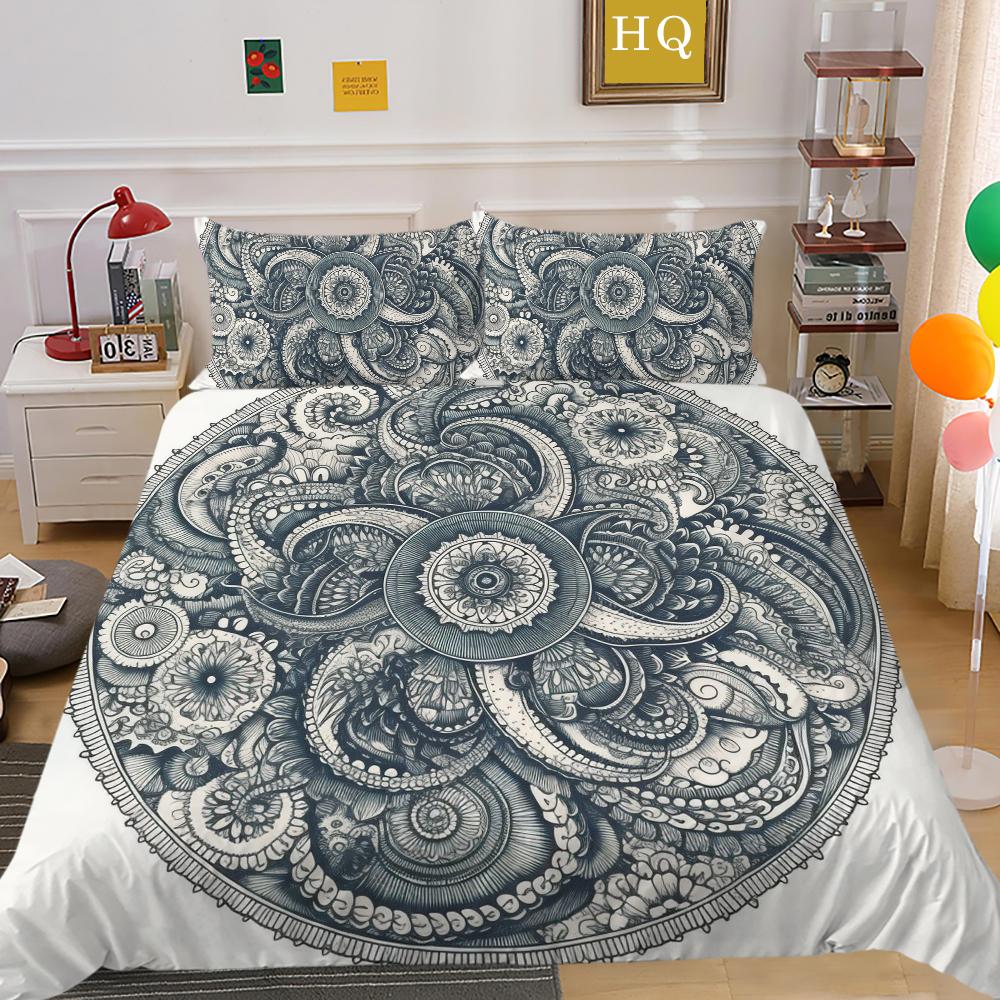 Mode-Design Gedruckt Bettwäsche Abdeckung Cool Home Bettwäsche Doppel Größe Hohe Qualität Kissenbezug Mann Heimtextilien