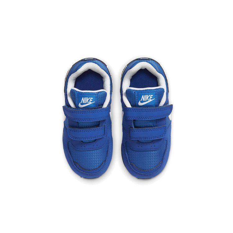 Nike MD Runner Fabric Slip Resistant Abrasion Resistant Low top Running Shoes Blue White Infant And Toddler 652966-424