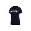 (WMNS) Training Round Neck Pullover Short Sleeve 'Black' Women's EI4586